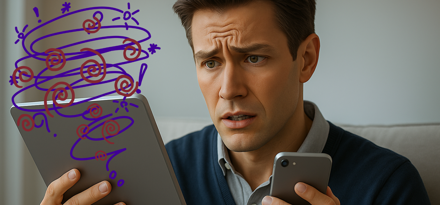 Meediakajastusest segadusse sattunud mees, kes sai eksliku inkassoteavituse – illustratsioon AI abi